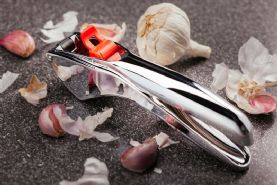 Stellar No Peel Garlic Press